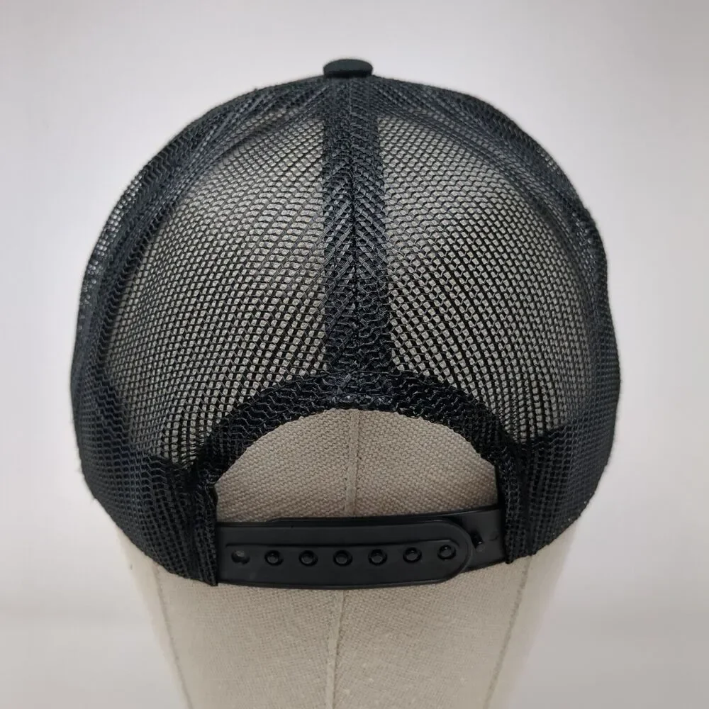 Boise Racquet and Swim Club Snapback Trucker Hat Black OSFA Mesh Back